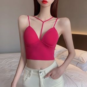 Strappy Cropped Camisole Top